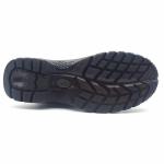 PU Industrial Safety Shoes Black Leather Work Boots For Men