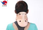 Adult Adjustable Cervical Collar Neck Brace , Pink Color Soft Foam Cervical