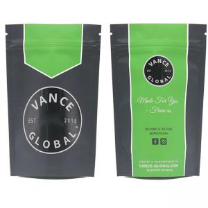 China Eco Friendly Coffee Packaging Pouch High Barrier Stand Up Zipper Pouch With Foil Lined wholesale