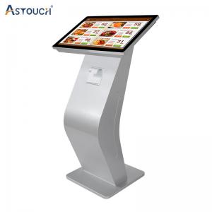 China 32 Inch Mcdonald'S  Indoor K Type Capacitive Touch Screen Advertising Kiosk on sale