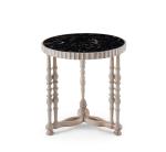 Luxury Round Shaped Marble Top Living Room Sofa End Side Table