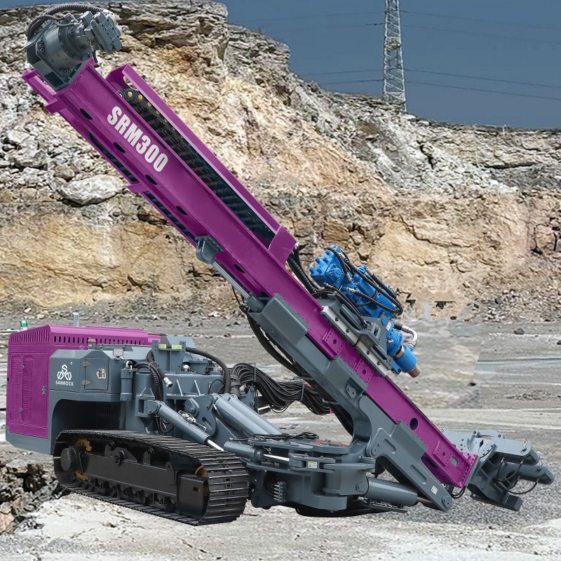 Surface Blast hole Drilling Rig High Efficiency DTH Drilling Rig Crawler Drilling Machine