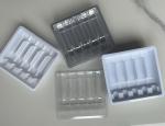 Plastic PVC PET Transparent Blister Box Disposable Oral Liquid Container