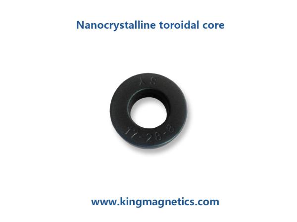 Nano-crystalline core for common mode choke inductor from King Magnetics
