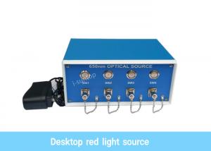 China Desktop Four Channels Red Light Source Machine Fiber Patch Cord Making Machine wholesale