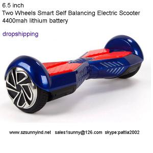 China Two Wheeled Hoverboard Two Wheel Self Balancing Scooter bluetooth Marquee red white wholesale