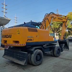 China Original Color Used Wheel Excavator Hyundai 210 Used Excavator Hyundai 210-7 wholesale