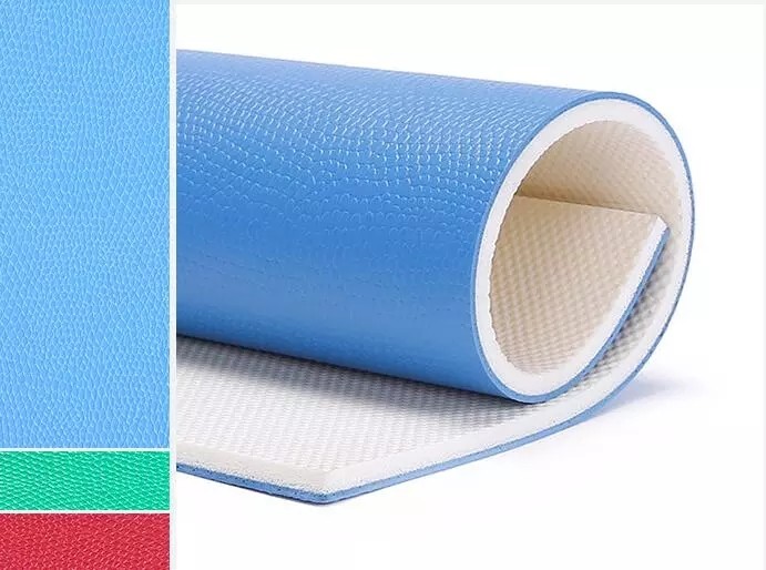 4.5mm Red PVC Sports Floor For Table Tennis Sport Moisture Proof