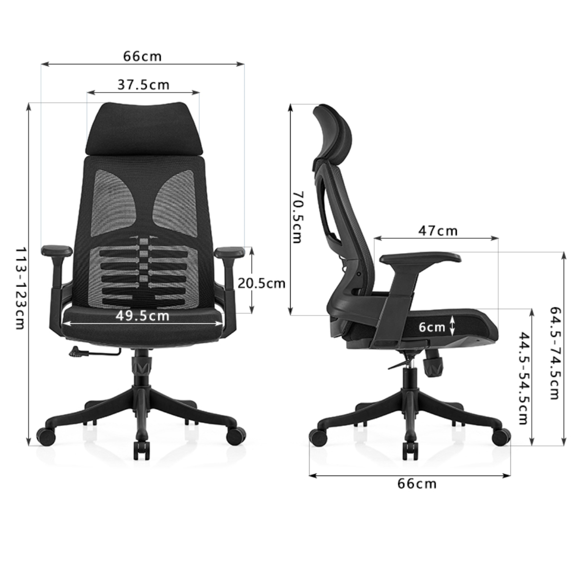 Adjustable Height Mid Back Staff Swivel Mesh Office Chair with Solid Wood Legs Armrest