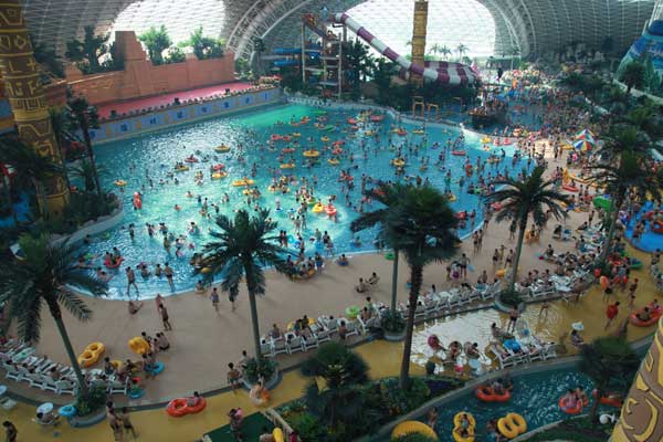 Sea World Meters Cube-Vison Waterpark Project , Large Indoor Water Wark