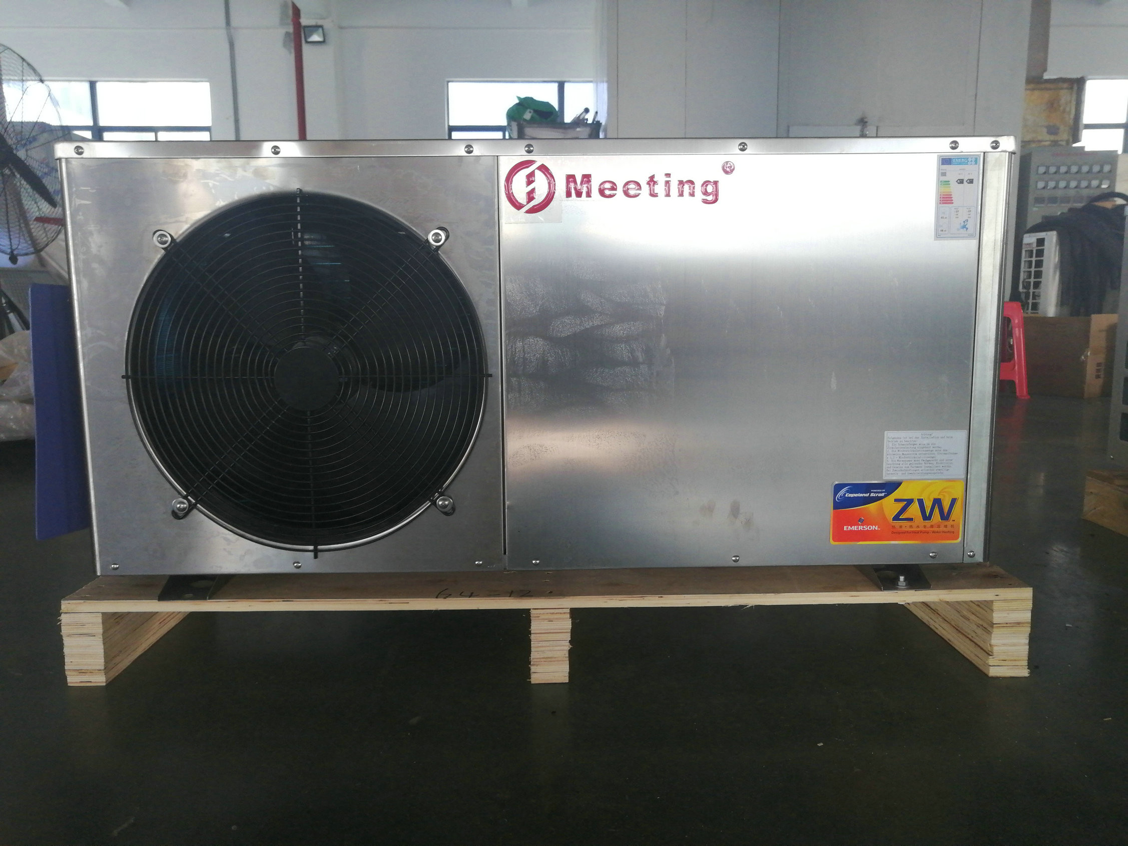 Cold Water Heat Pump With High Efficiency For Cooling Industrial Machinery