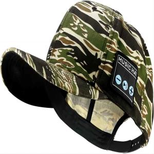 China Bluetooth baseball cap with headphones,built-in microphone and stereo speakers,USB rechargeable music hat for men women wholesale