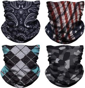 China Multifunctional Seamless Lime Filter Anime Neck Gaiter wholesale