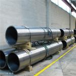 Solid Solution Alloy Stainless Steel Pipe Fittings Welded Nickel - Copper Alloy