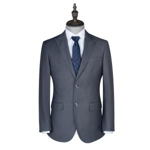 China Polyester/Cotton Daily Formal Blazer for Men 2021 Standard Size Business Mens Suit Designs wholesale