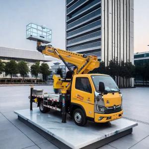 China 5850x2000x2750mm Truck Mounted Aerial Work Platform 95km/h Aerial Work Platform wholesale