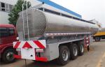 50000 Liters Oil Fuel Delivery Truck Transportation Tank , Fuel Tank Semi