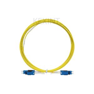 China KEXINT FTTH Dulplex Fiber Optic Patch Cord LC-LC Push-Pull Uniboot 4m wholesale