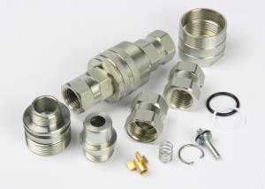 China Screw Connection Type Threaded Quick Connect Hydraulic LSQ-CVV In Carbon Steel wholesale