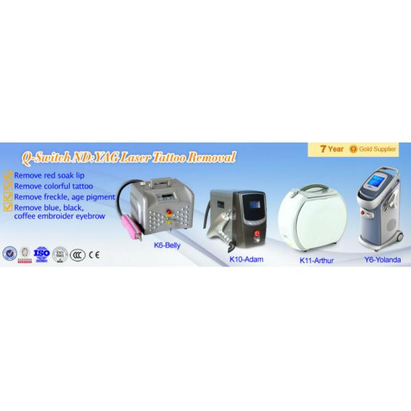Q Switch Nd yag Laser Tattoo Removal Machine For Remove Freckle