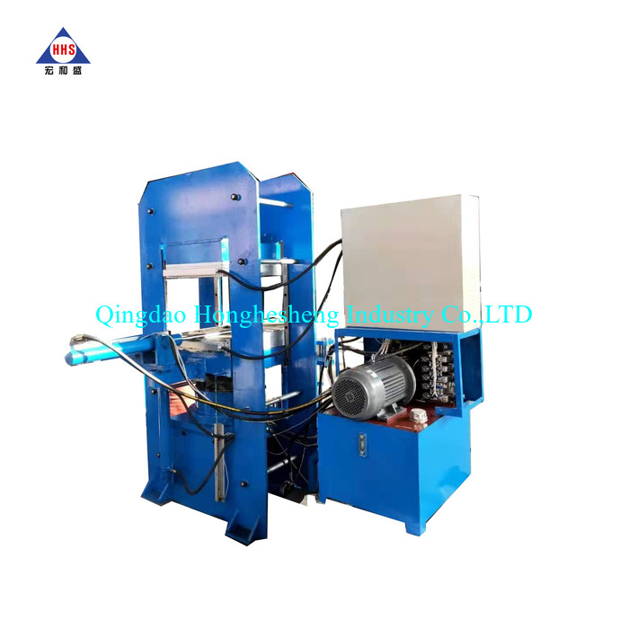 Car Mat Conveyor Belt Plate Vulcanizing Press Rubber Compression Molding Machine