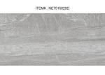 Living Room Kitchen Rectangular Tiles , Baby Face Finish Dark Grey Kitchen Tiles
