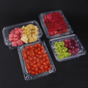 China Transparent PET Salad Container Bowl with Lid Disposable Plastic Packaging wholesale