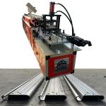 100mm sandwich rolling shutter door roll forming machine in Saudi Arabia olling