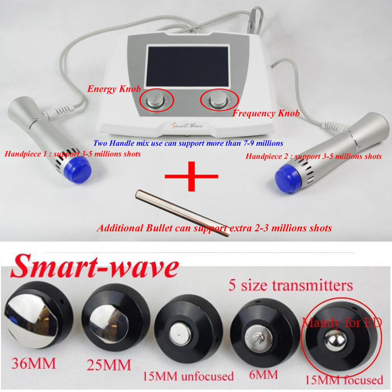 Portable Radial Shockwave Massage Machine Physiotherapy Shock Wave Therapy For Muscle Spasticity