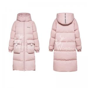China Women's Down Puffer Parka Jackets With Hood Winter Coat on sale