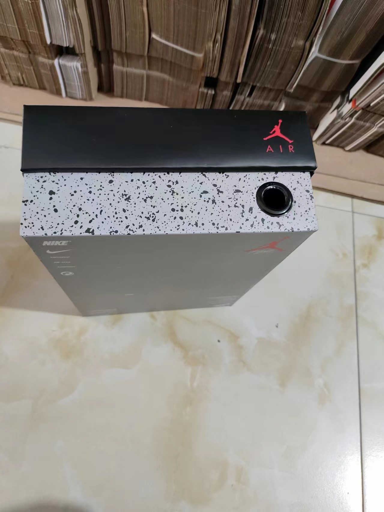 Wholesale Folding Jordan Shoe Box Paper Packaging