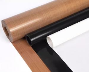 China Black PTFE Coated Fiberglass Sheet For High Break Down Voltage Heat Resistant wholesale