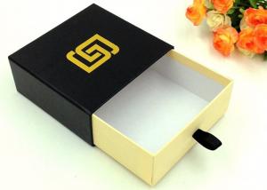 China Recycled Paper Gift Boxes , CMYK / Pantone Color Sliding Drawer Gift Boxes wholesale