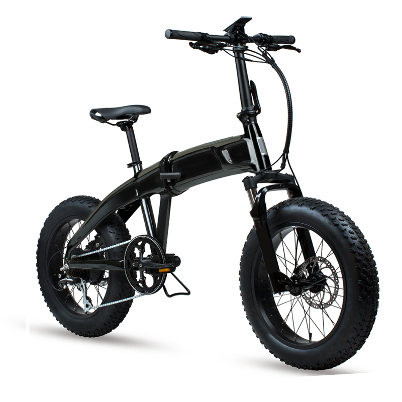 20in Electric Fat Folding Bike with 10.4 AH Battery Capacity and Aluminum Alloy Frame