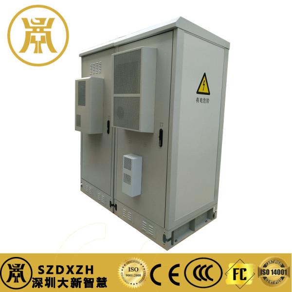3 Compartments Energy Battery Storage Cabinet For Outdoor Power Station with