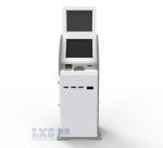 Powder Coated Finish Free Standing Kiosk Durable Steel For Print Lottery Ticket