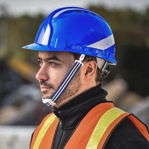 China PP Blue Helmet In Construction ABS Shell CE ANSI Workplace Safety Equipments wholesale