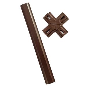China Insulating Glass Doors and Windows 8*18 Georgian Bar Connectors for All the Scenarios wholesale