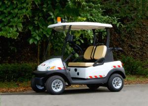 China Small 2 Seater Electric Patrol Car For Public Safety Half - Closed Type wholesale