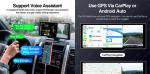 Universal 10.26 Inch Portable Carplay Screen Car Radio Multimedia Wifi Video