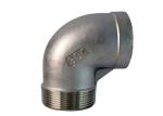 ISO 9001 Cast Iron 90 Bend Pipe Fitting , 150LB Carbon Steel Socket Weld