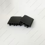 Black Nylon 66 Bar With 25% Glass Fiber Plastic Extrusion Profiles For Thermal