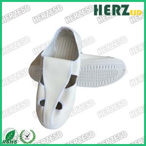 China ESD 4 Eye Shoes Size 35-46 ESD Safety Shoes Surface Resistance 10e6-10e9 Ohm wholesale