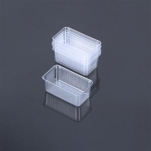 China Wholesale Disposable Transparent Dessert Loaf Packaging Food Grade Cake trays wholesale
