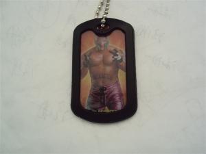 China Fashion design metal dog tags, zinc alloy, white steel plated, China supplier for dog tags on sale