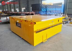 China Hand Pendant Remote Control Battery Transfer Cart 10t Railroad Rail Trolley wholesale