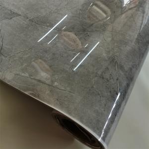 China 0.10mm-0.5mm Furniture Marble PVC Film For Wall Ceiling Door OEM Service wholesale