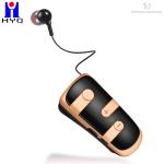 Plastic Volume Control Business Bluetooth Earphone IPX3 Waterproof