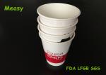 Printing 12oz Insulated Paper Cups / eco friendly disposable coffee cups Red