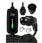 3.5kw 7kw 8.8kw 40A Tesla Ev Charger AV Portable Mobile Electric Car Charger